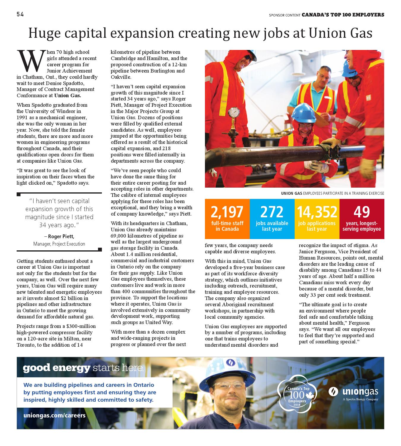 Canada s Top 100 Employers 2016 By Canada s Top 100 Employers Issuu