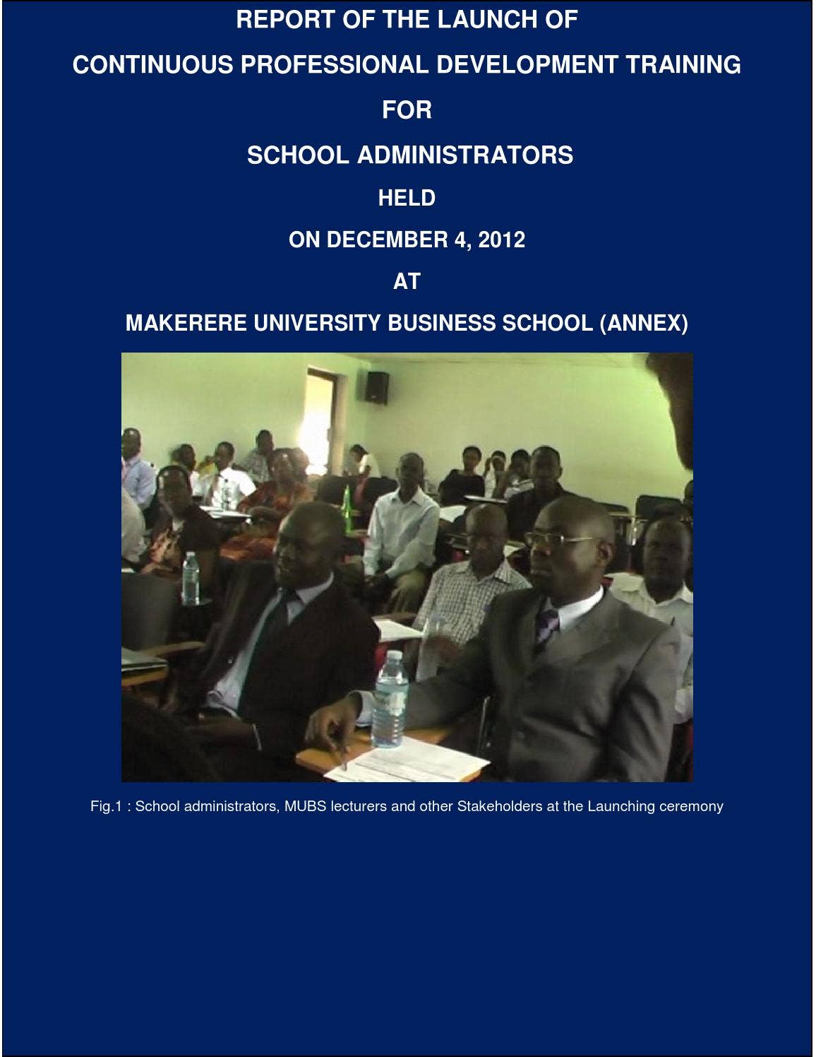 Launch of continuous professional development programme by the ministry ...