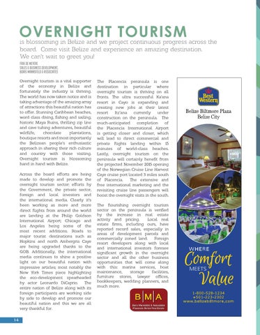 Invest Belize 第 4 册 册 第 14 页
