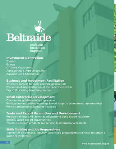 Invest Belize 第 4 册 册 第 20 页