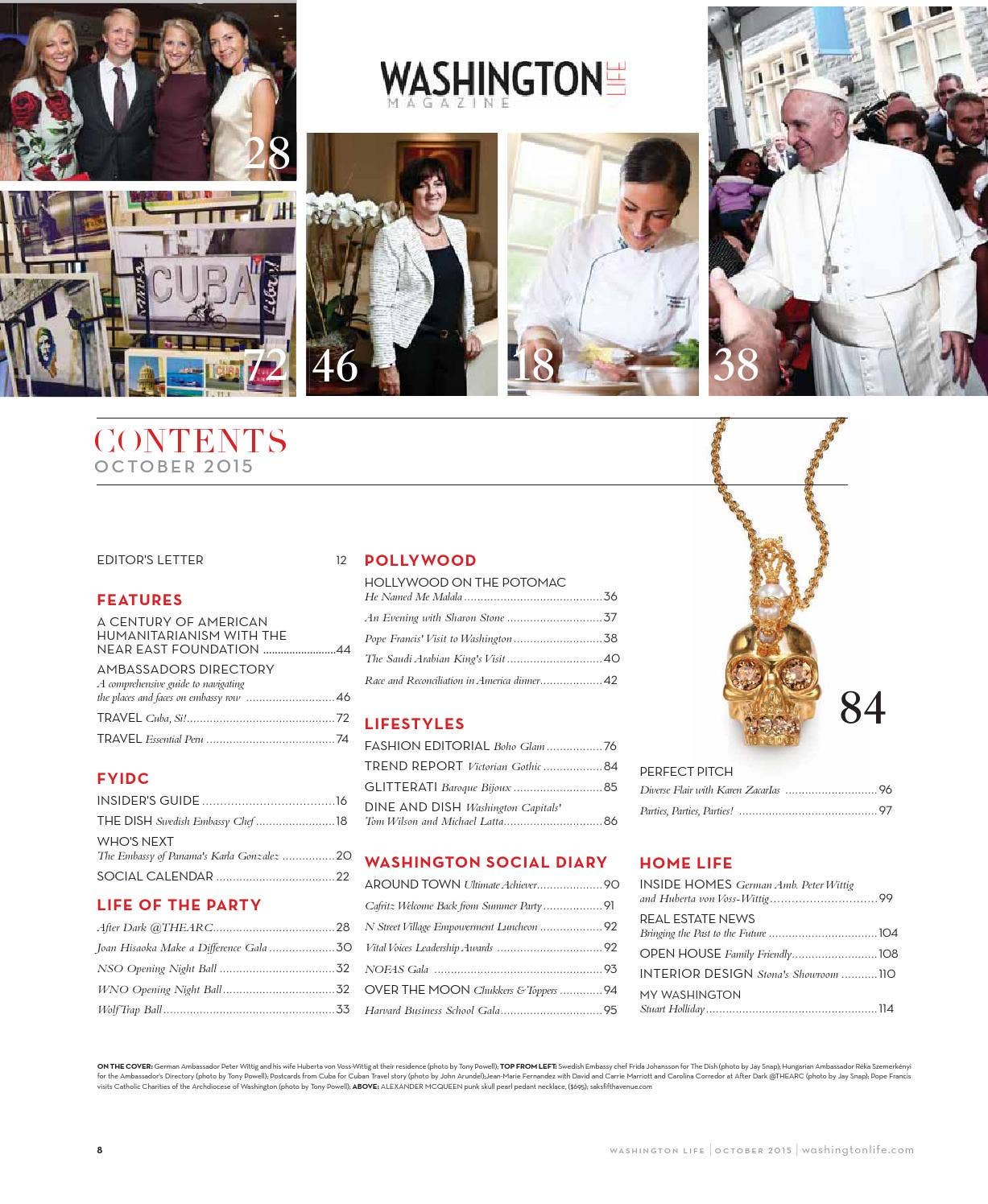 Washington Life Washington Life Magazine - October 2015 by Washington Life Magazine - Issuu