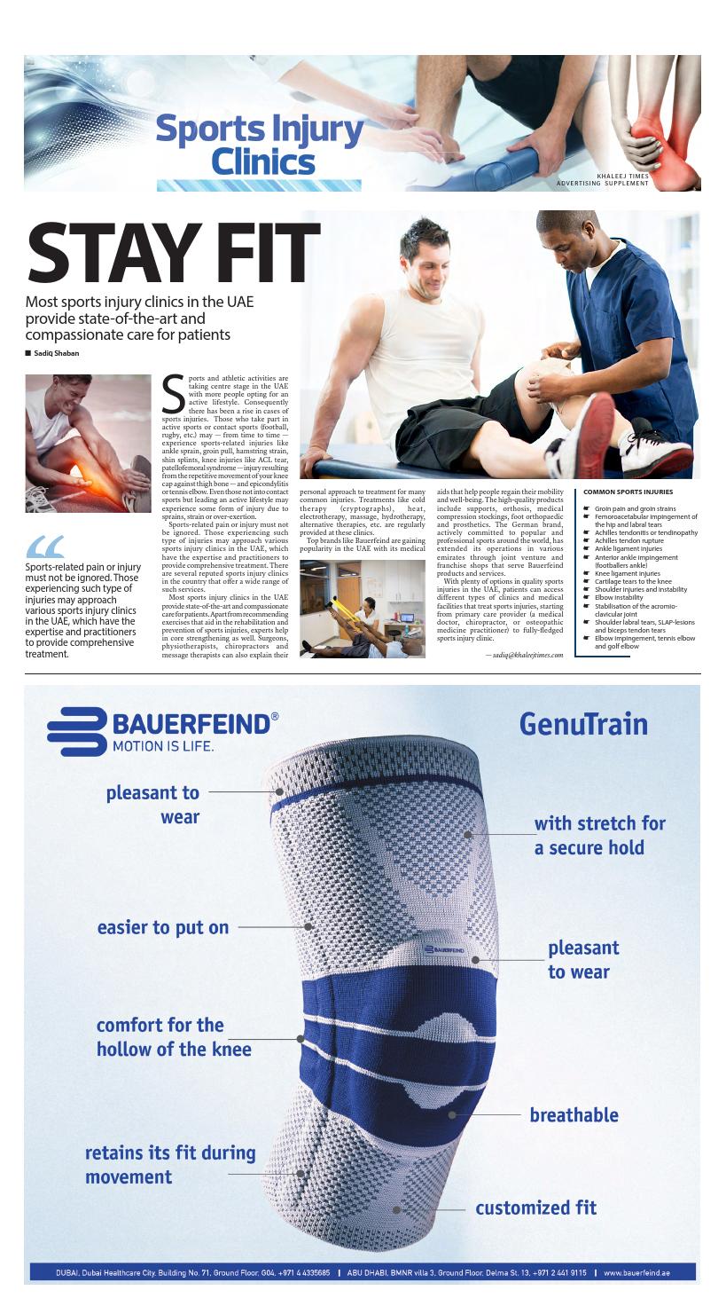 Sports Injury Clinics by Red Door Productions FZ LLC Issuu
