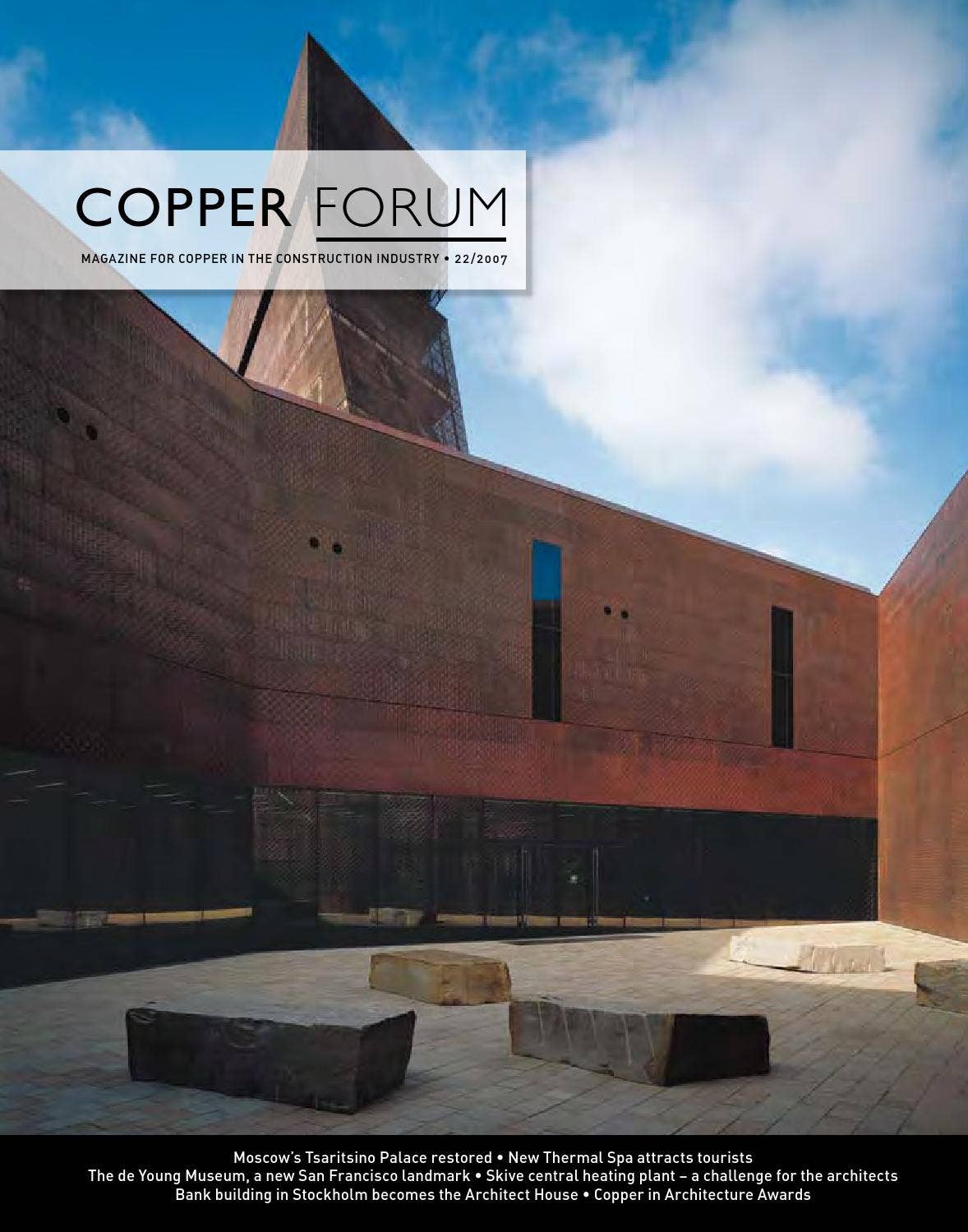 Coppermind Building Copper Architecture Forum 2007 22 ENGLISH by Copper in Built ...