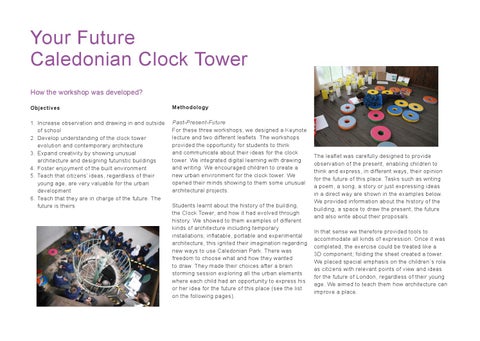 Participatory design workshop at the Caledonian Clock Tower 第 4 页
