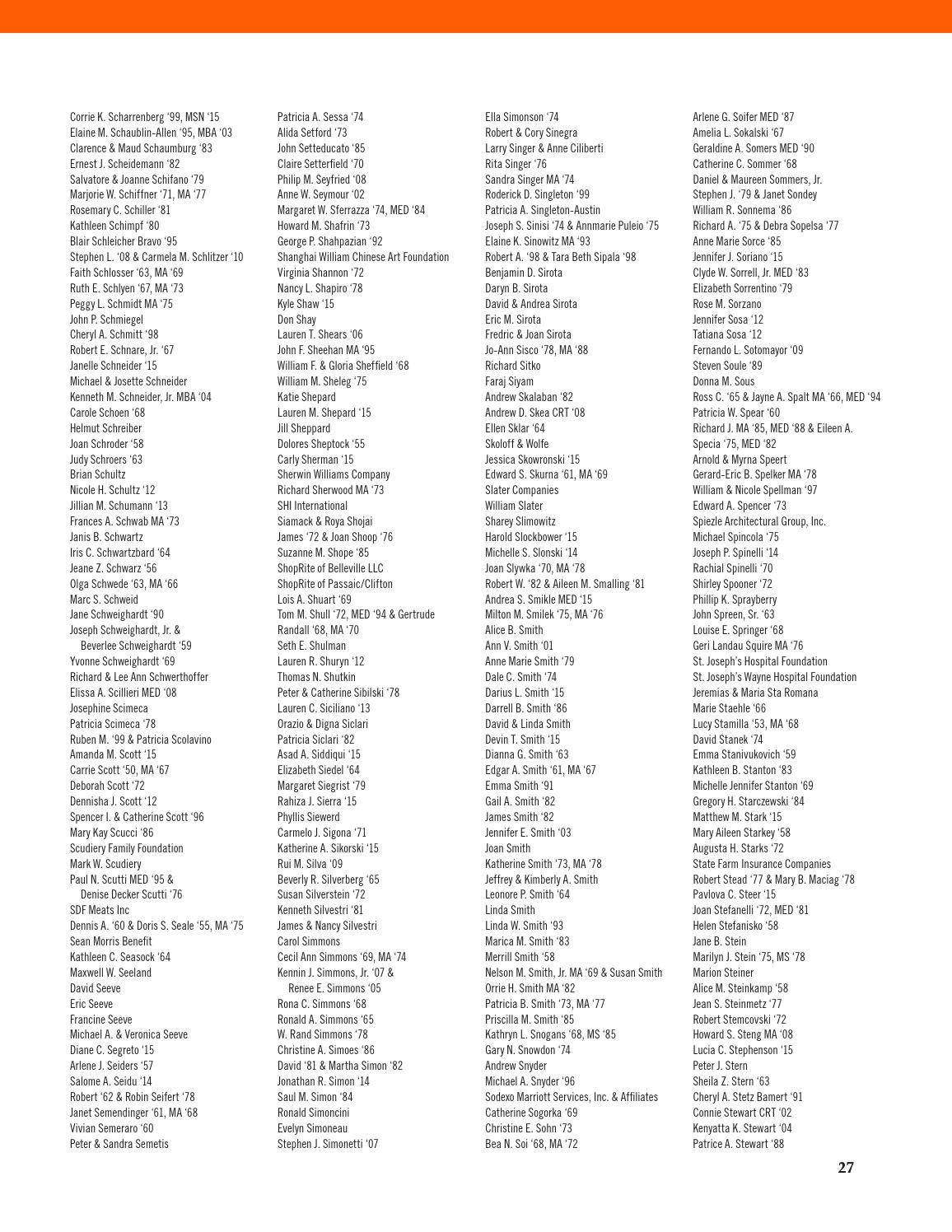 William Paterson Foundation Annual Report 2014 2015 By William Paterson
