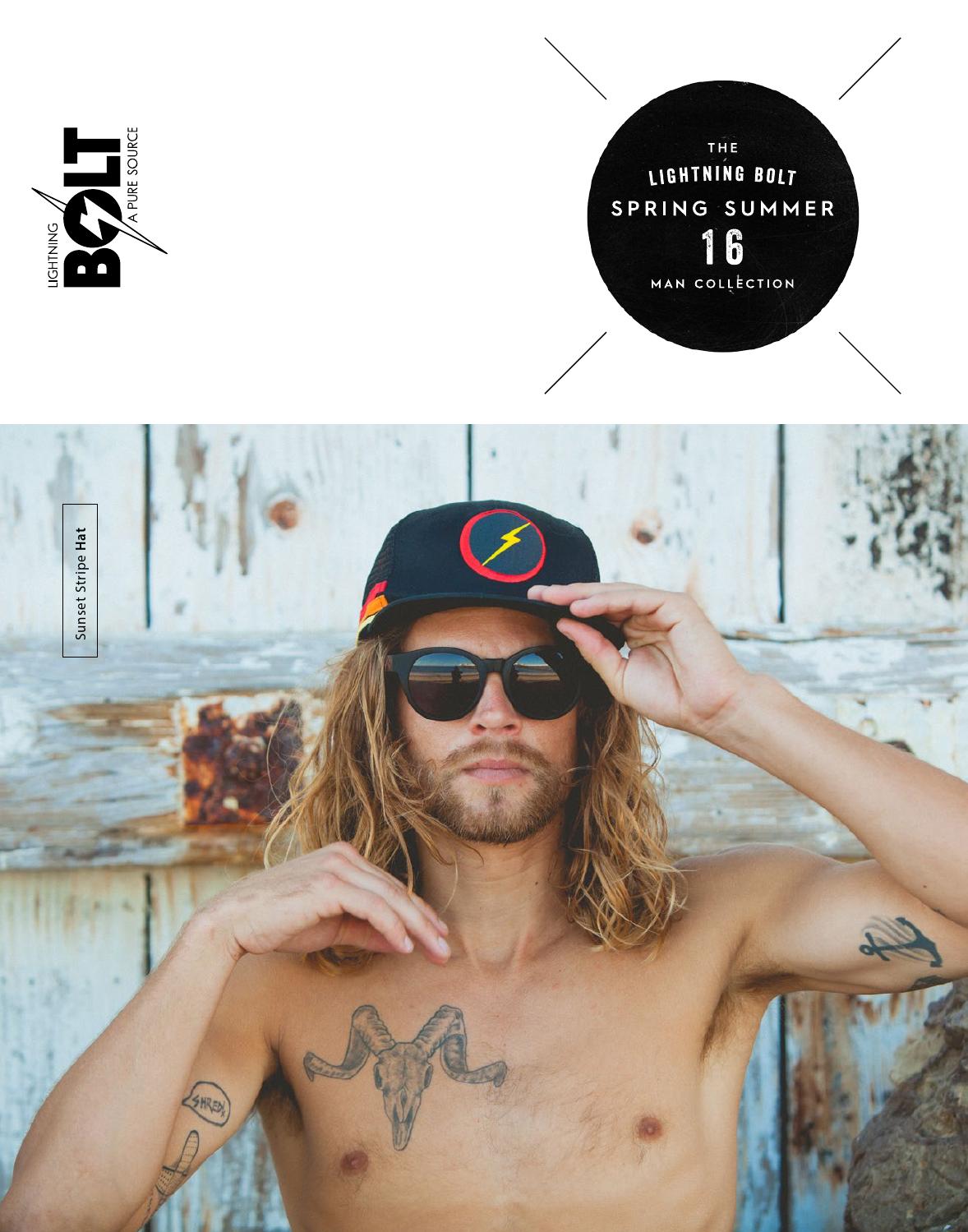 Lightning bolt Spring Summer 16 Lookbook Man by Lightning Bolt Europe