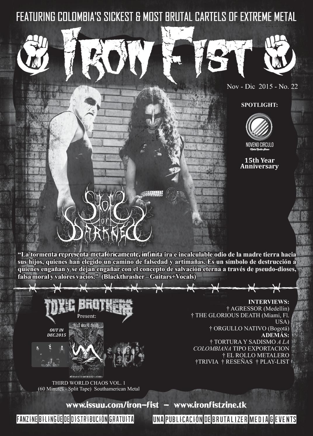 IRON FIST 22 by IRON FIST ´Zine (Colombia South America) Issuu