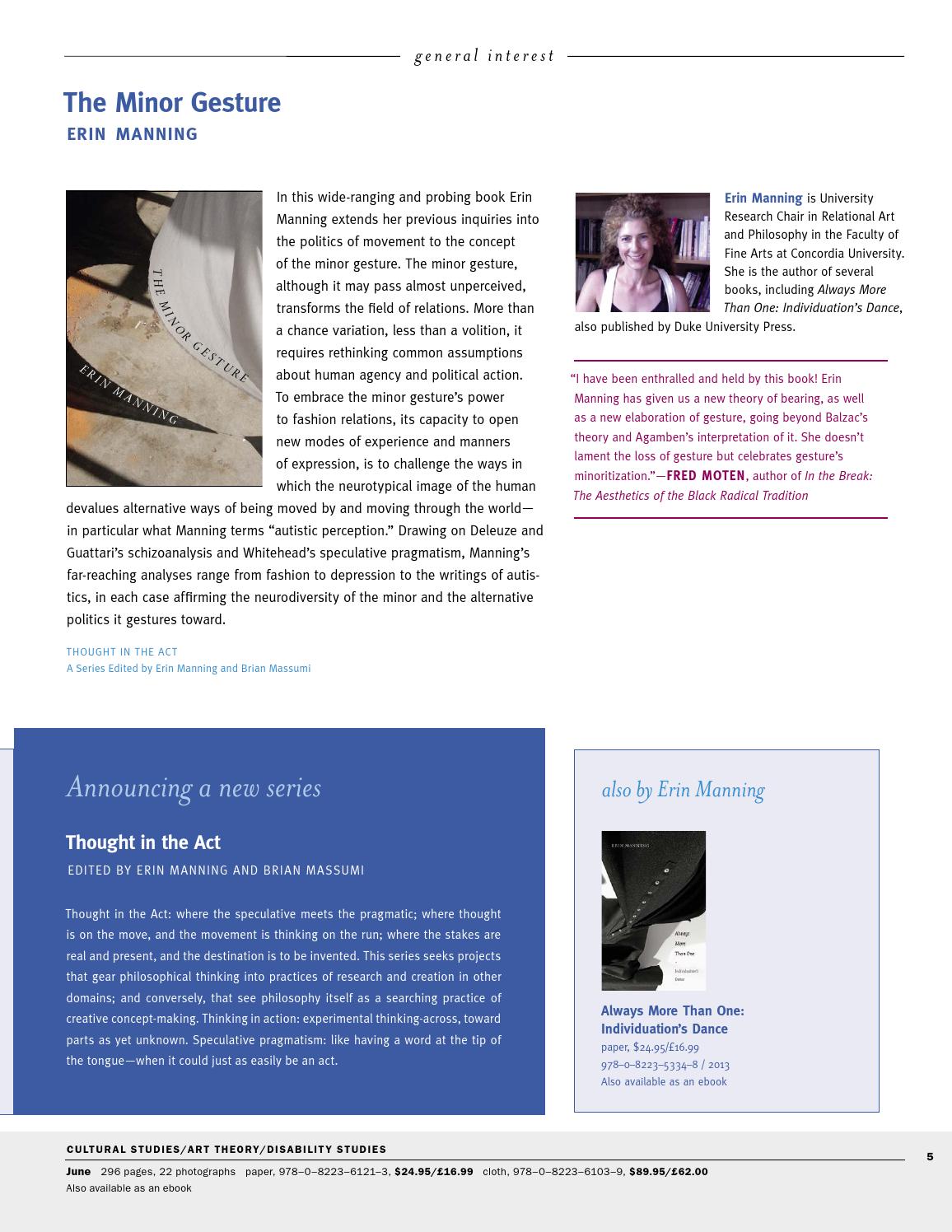 Duke University Press Spring & Summer 2016 Catalog by Duke University Press Issuu