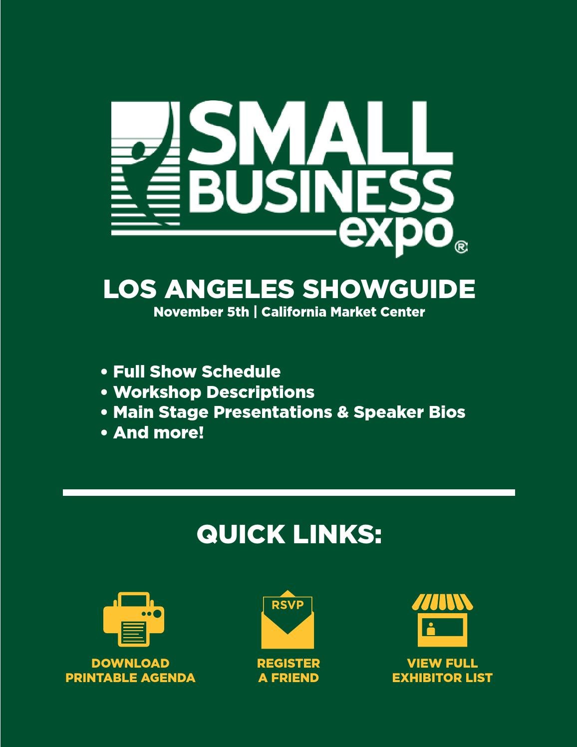 Los Angeles ShowGuide 2015 by Small Business Expo - Issuu
