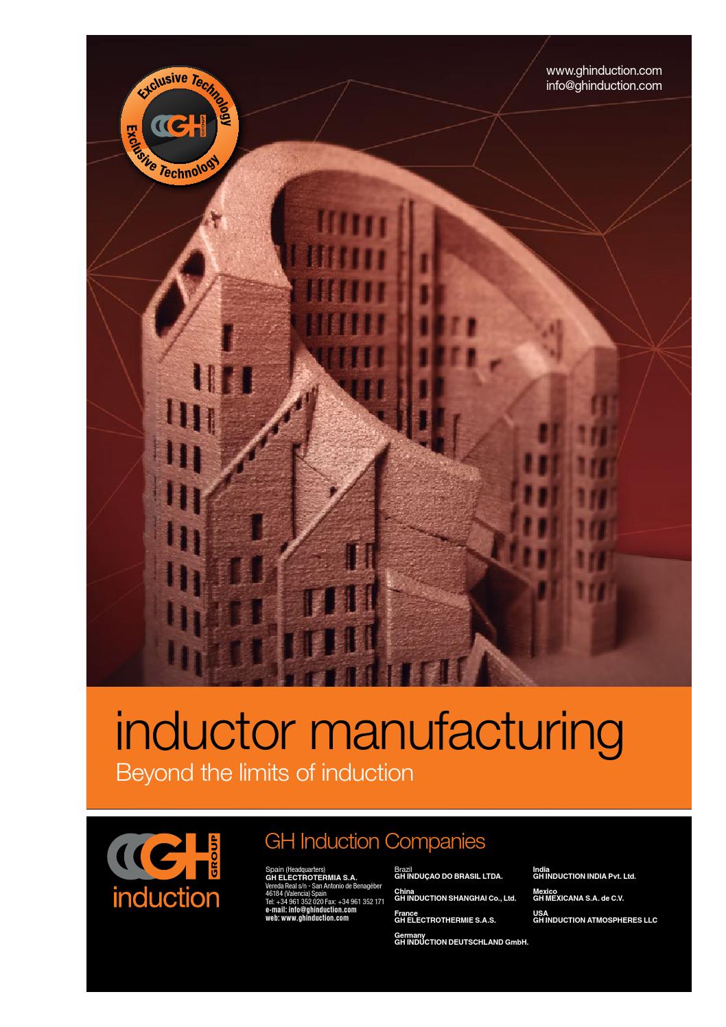 Inductor manufacturing 3D printing by GH Induction Issuu