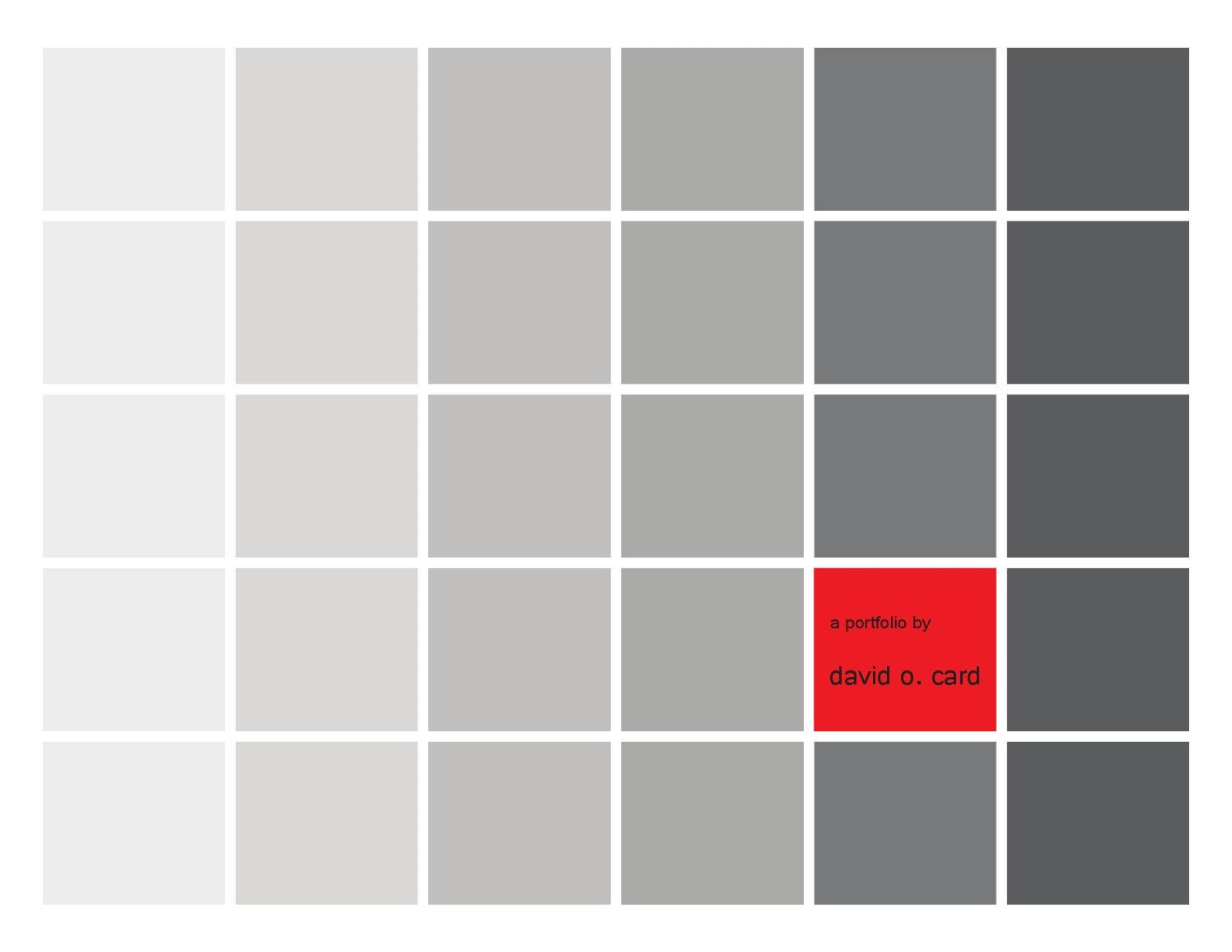 David Card architecture portfolio 2015 by David Card Issuu