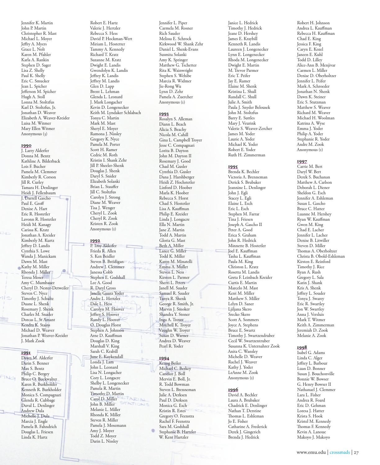 Crossroads Fall 07 Alumni Magazine Of Eastern Mennonite University By Eastern Mennonite University Issuu