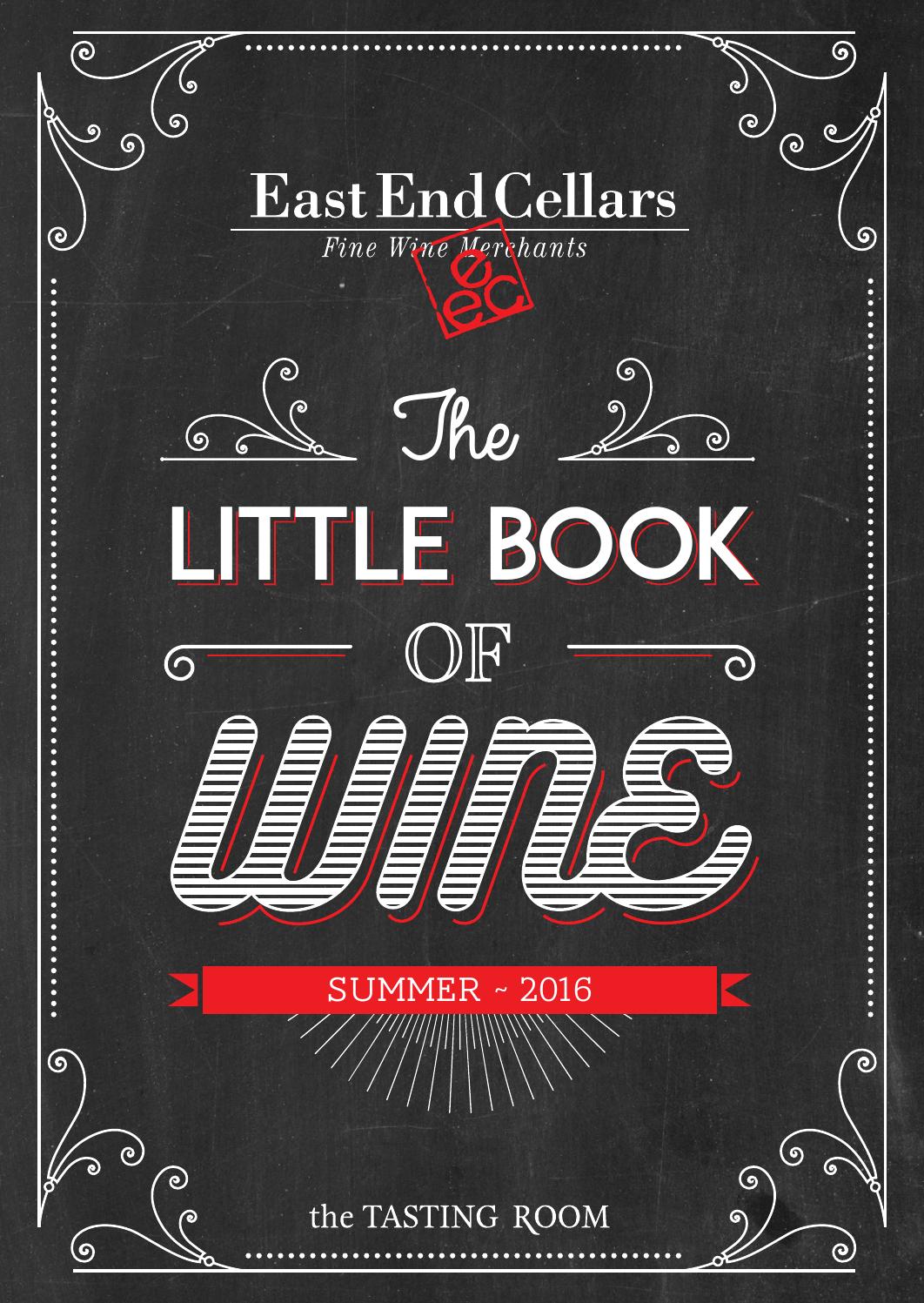 East End Cellars Little Book of Wine Summer 2016 by Beanstalk