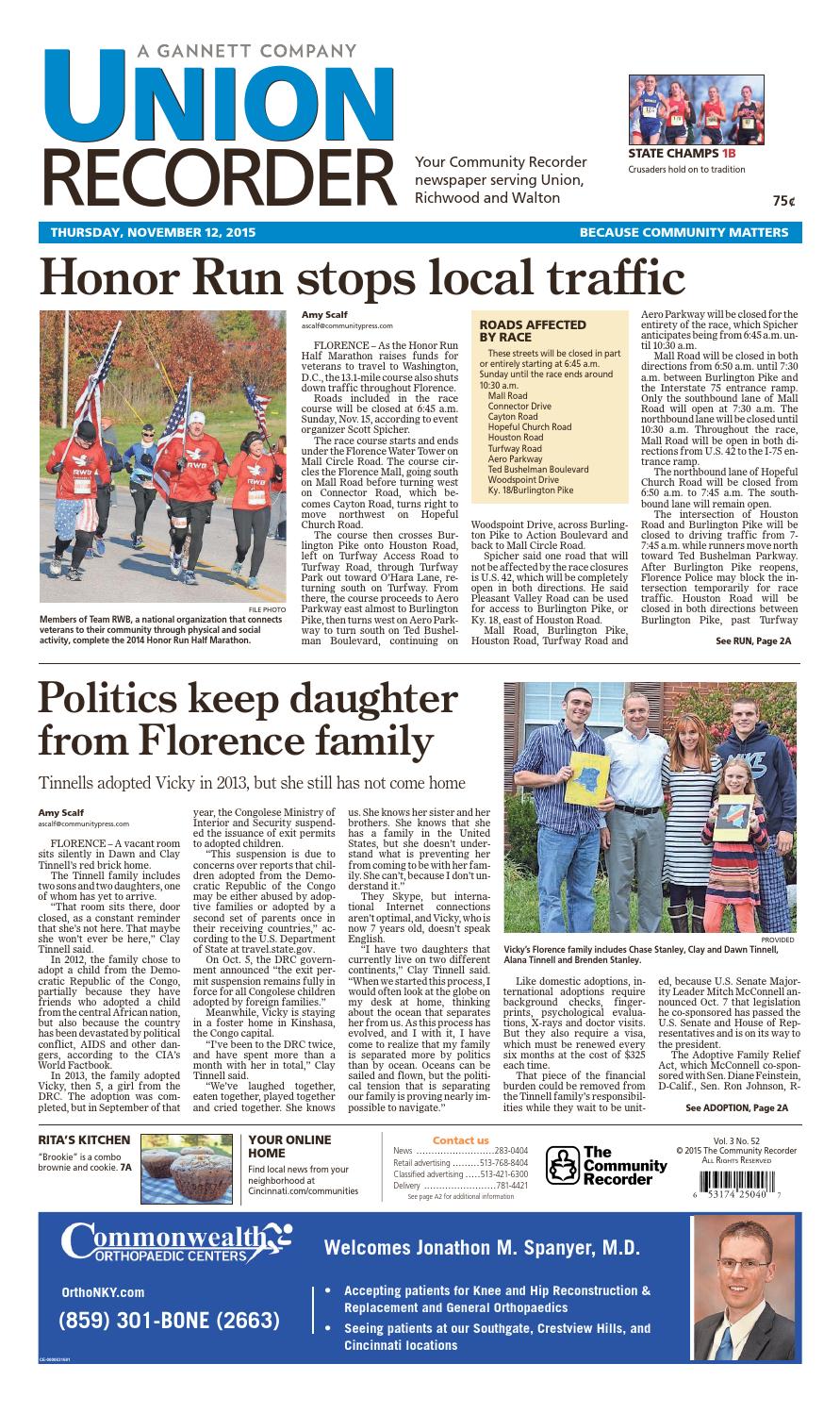 Union recorder 111215 by Enquirer Media Issuu