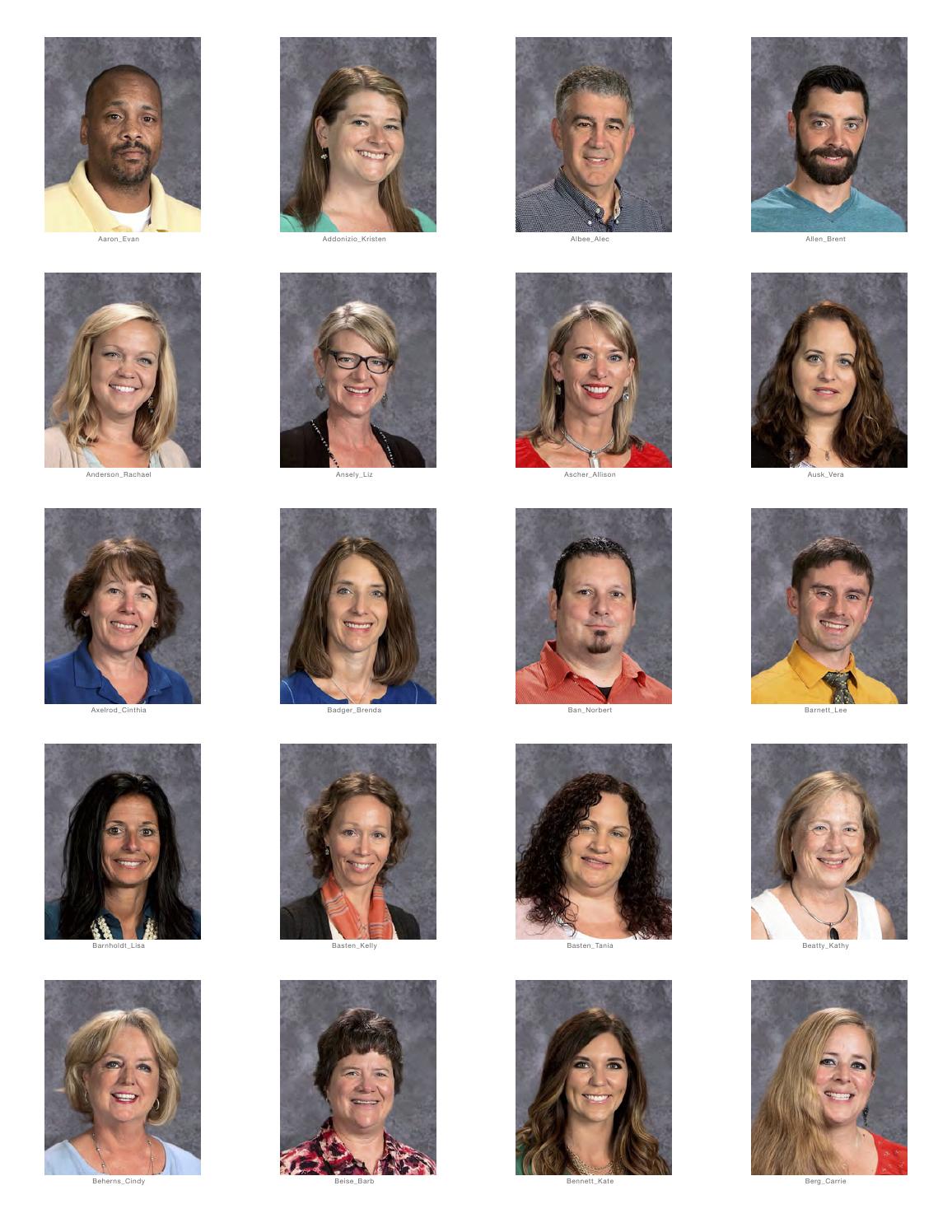 Whs Staff Portraits 201516 by Wayzata Public Schools Issuu