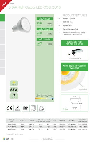 ALL LED 灯饰目录 · All led 册 3 第 12 页