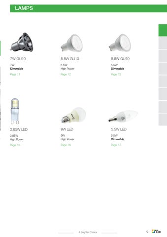 ALL LED 灯饰目录 · All led 册 3 第 9 页