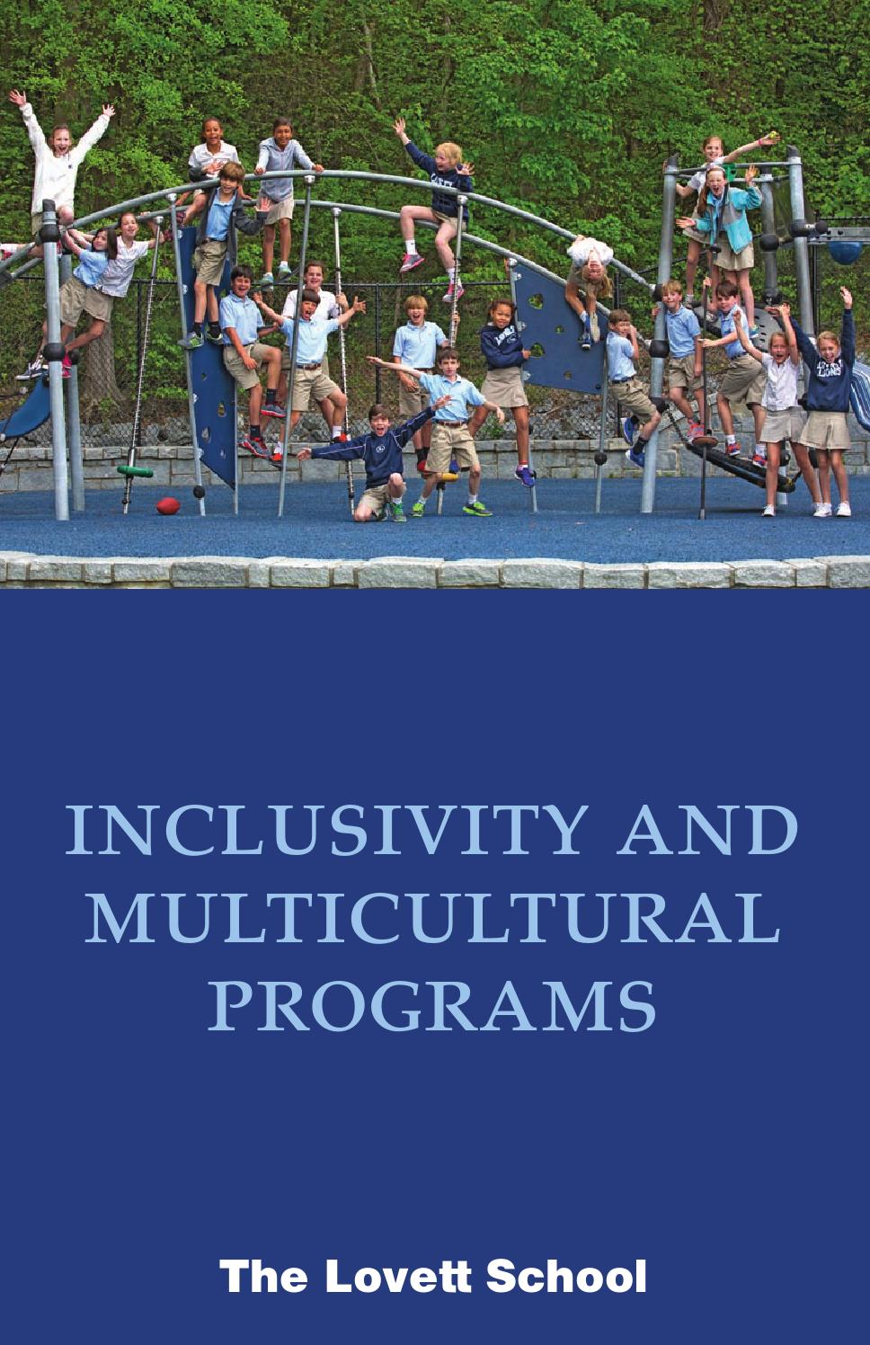 Inclusivity and Multicultural Programs by The Lovett School - Issuu