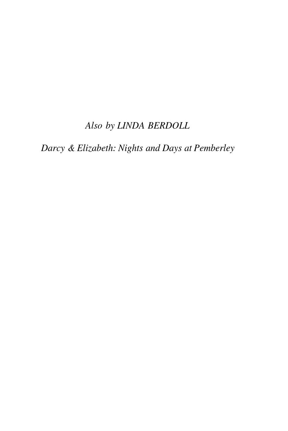 Linda berdoll mr darcy takes a wife by eunbia - Issuu