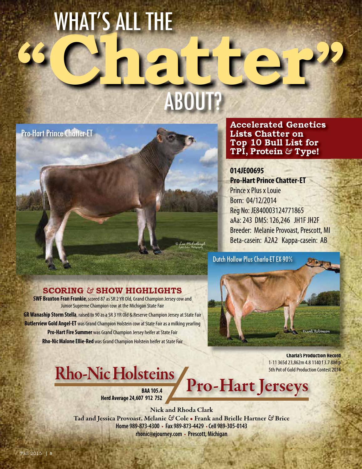 Michigan Dairy Cattle News 2015 Fall by Dairy Agenda Today Issuu