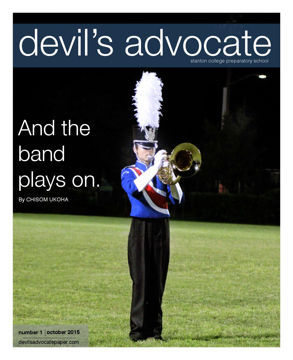 Devil S Advocate Vol 32 Issue 1 By Devil S Advocate Issuu