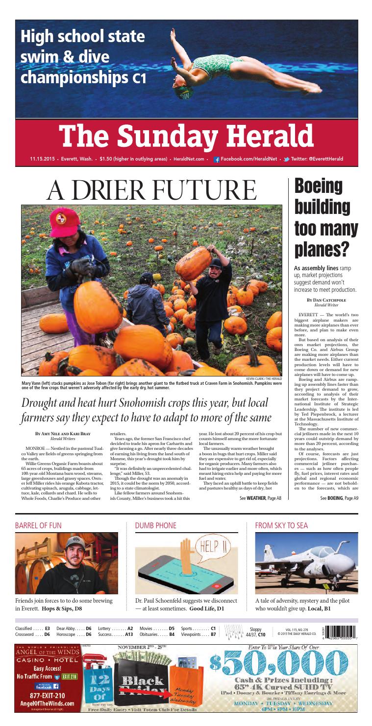 Everett Daily Herald, November 15, 2015 by Sound Publishing - Issuu