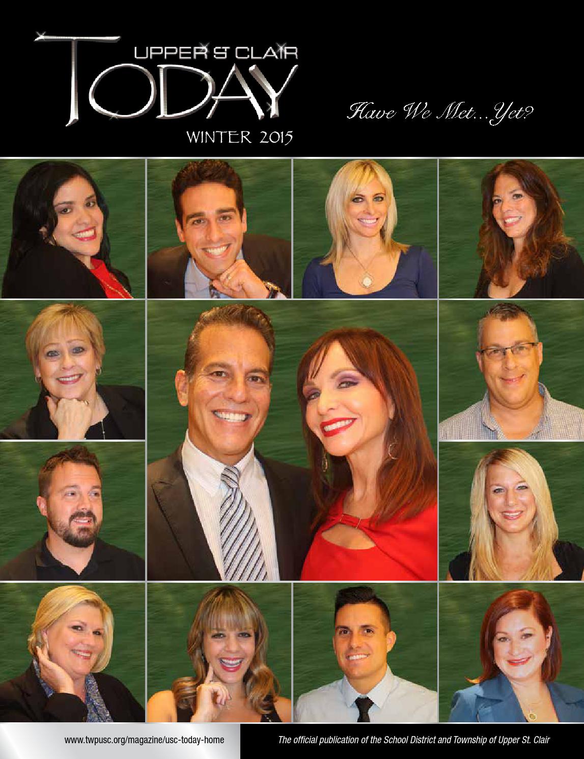 WINTER 2015 UPPER ST CLAIR TODAY By UPPER ST CLAIR TODAY Magazine Issuu