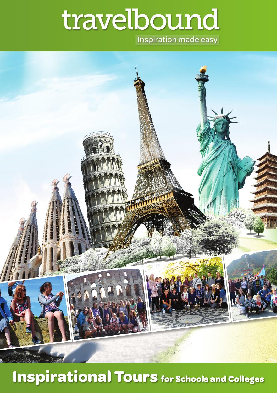 Travelbound Inspirational Tours for Schools & Colleges by Experience