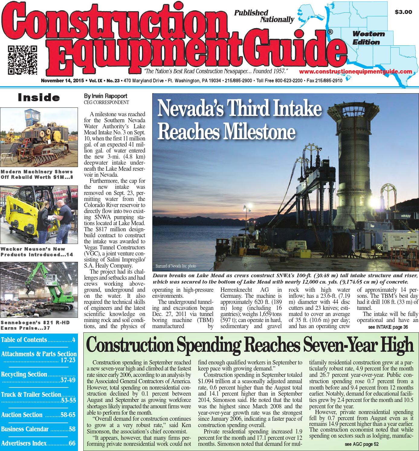 West 23 2015 By Construction Equipment Guide Issuu<script async src=