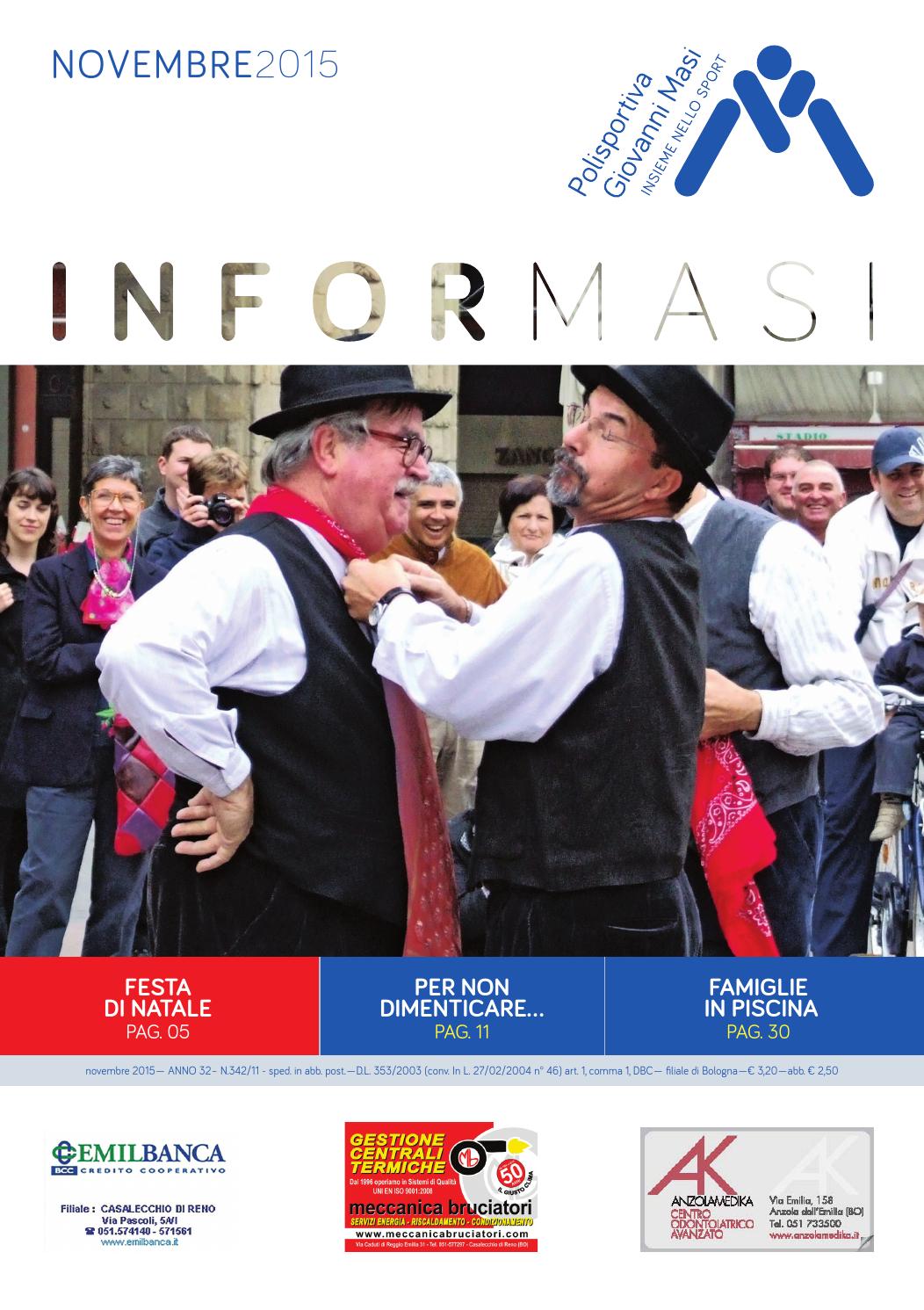 Informasi Novembre 2015 By Polisportiva Giovanni Masi Issuu