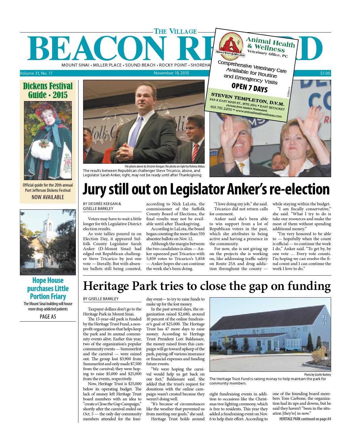The Village Beacon Record November 19 2015 By Tbr News Media Issuu