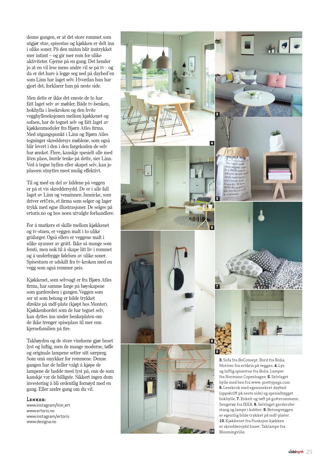 Usbl nytt nr. 5 2015 by usbl magasinet issuu Spisestue normann