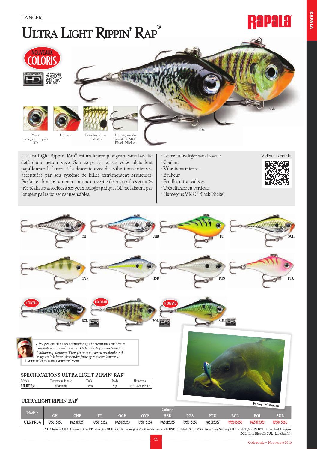 Catalogue Rapala 2016 by RAPALA FRANCE - Issuu