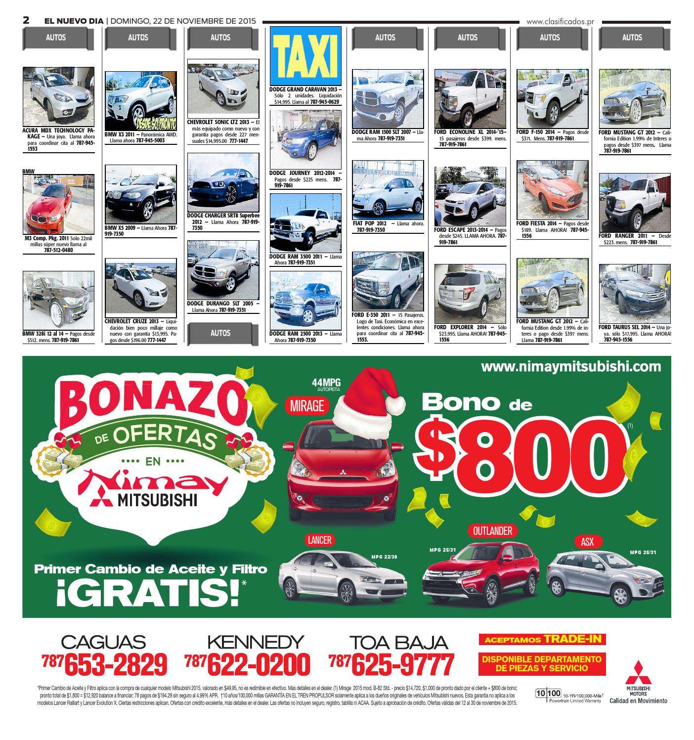 ClasificadosPR 11 22 2015 by Issuu