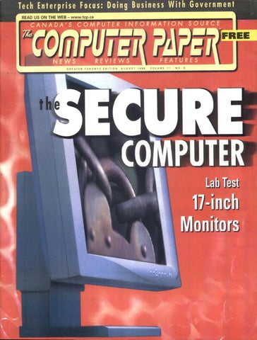 1998 08 The Computer Paper - BC Edition by The Computer Paper - Issuu