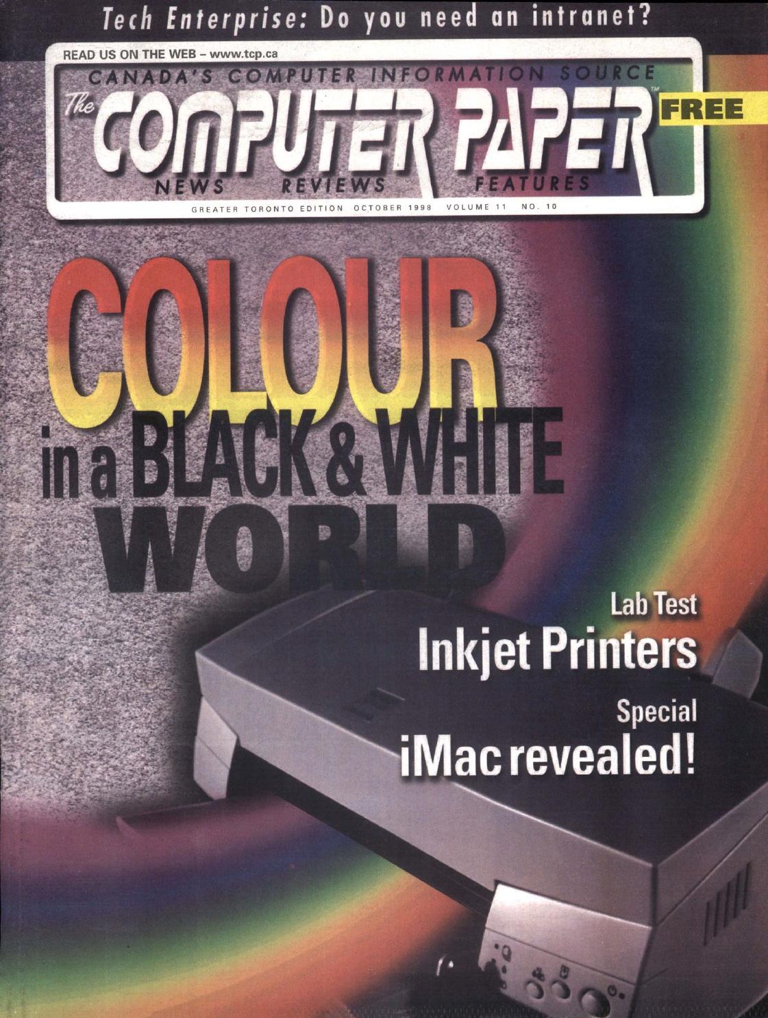 1998 10 The Computer Paper Ontario Edition By The Computer Paper Issuu