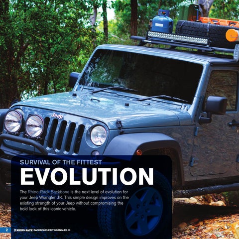 Rhino-Rack Jeep Wrangler 灯饰手册 2015 第 2 页