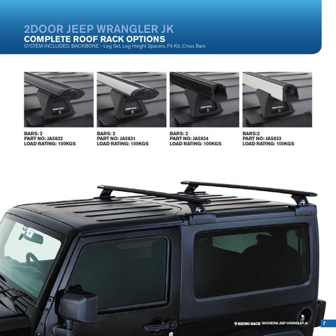 Rhino-Rack Jeep Wrangler 灯饰手册 2015 第 7 页