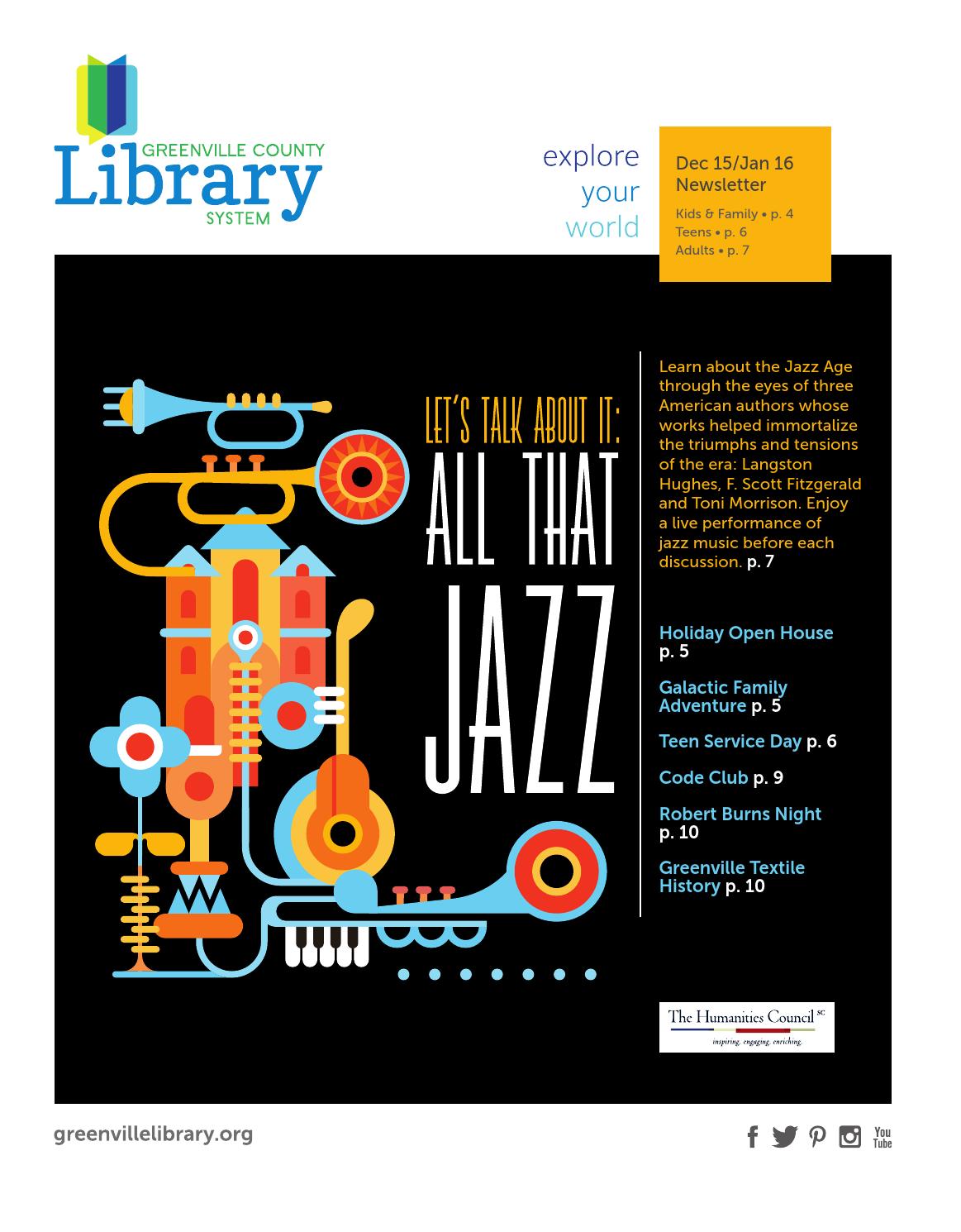 Dec/Jan 2016 by Greenville County Library System Issuu