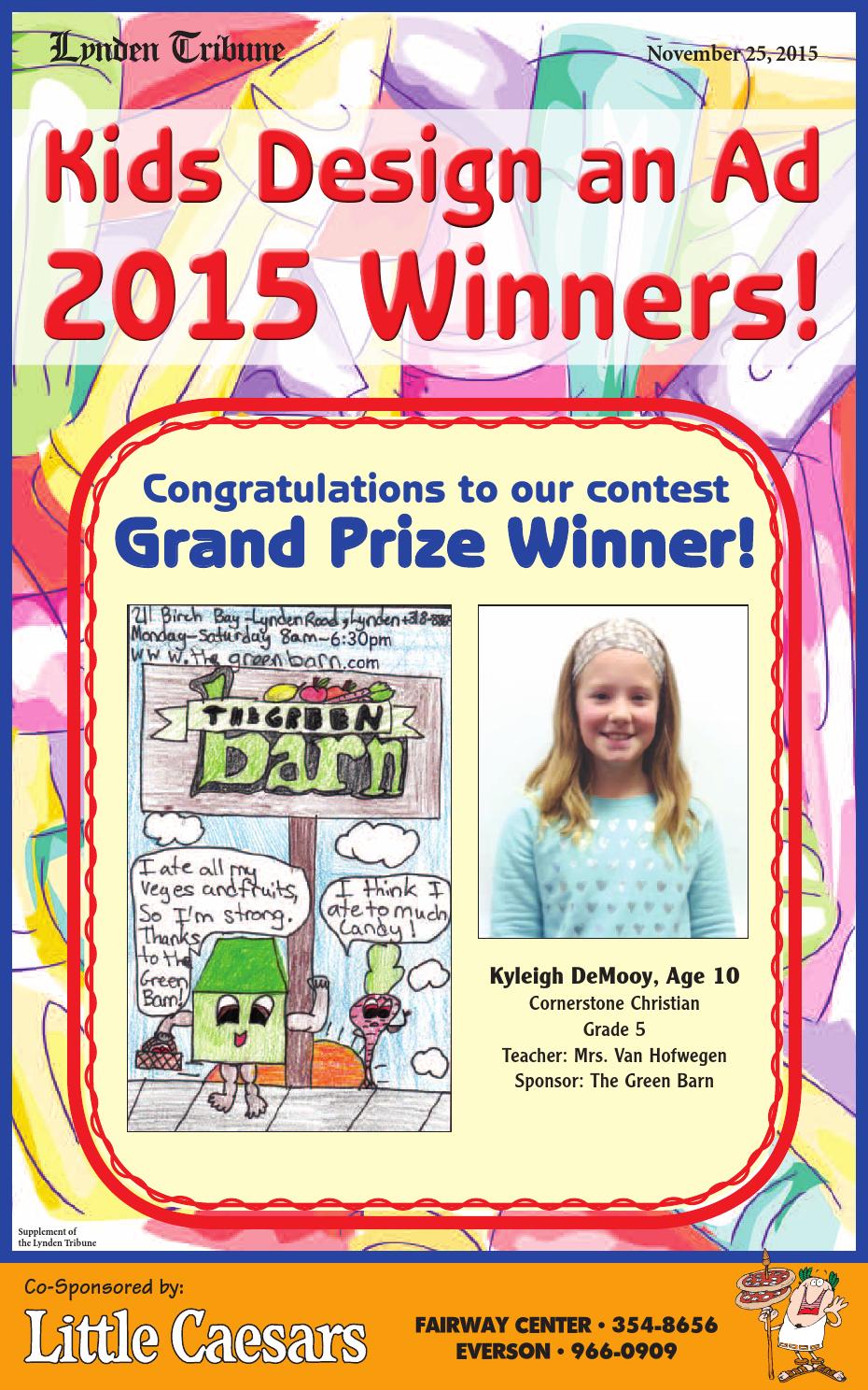 Fairway Auto Center >> 2015 Kids Design an Ad by Lynden Tribune - Issuu Fairway Auto Center >> 2015 Kids Design an Ad by Lynden Tribune - Issuu