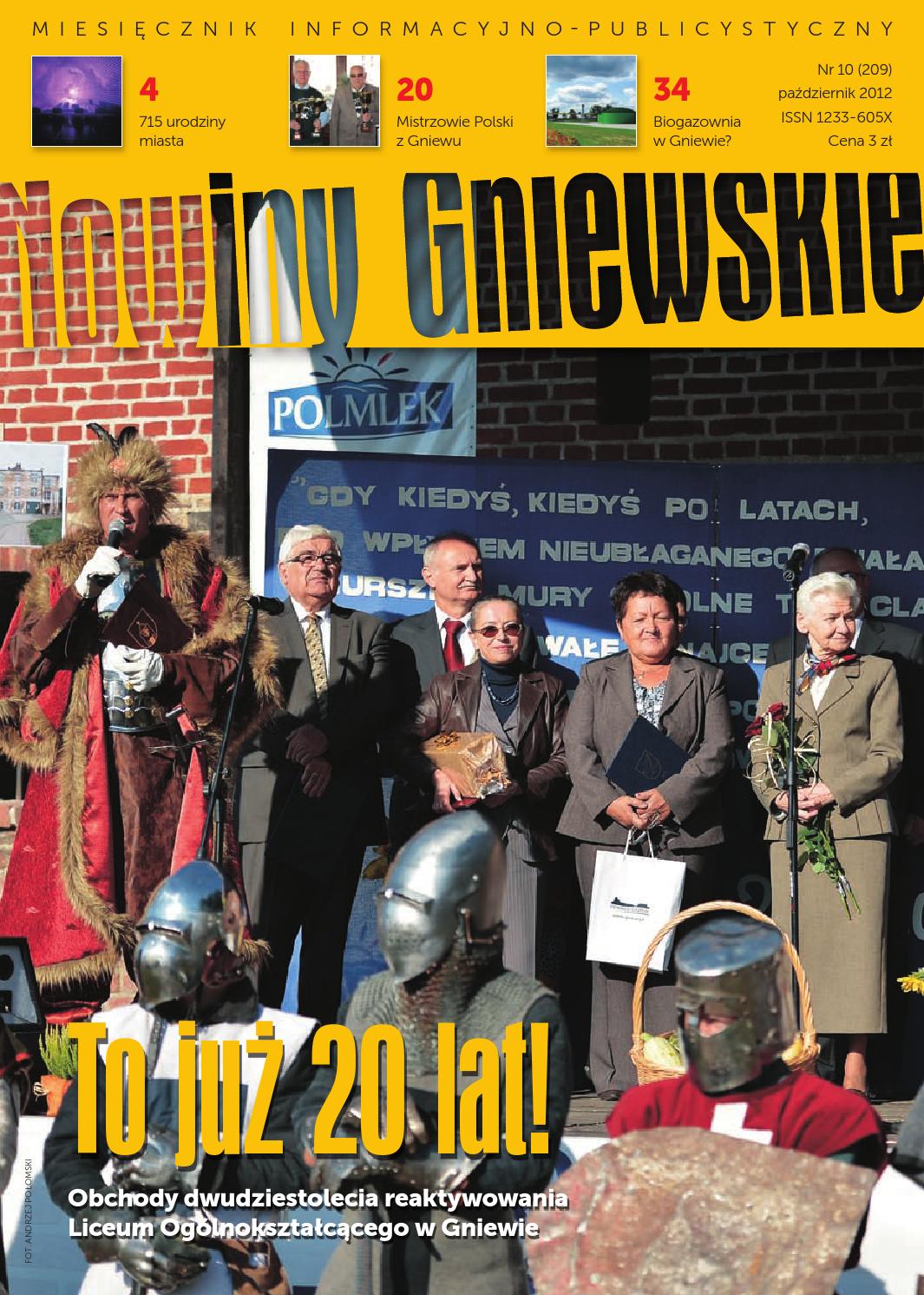 Nowiny Gniewskie, październik 2012 by NOWINY Issuu