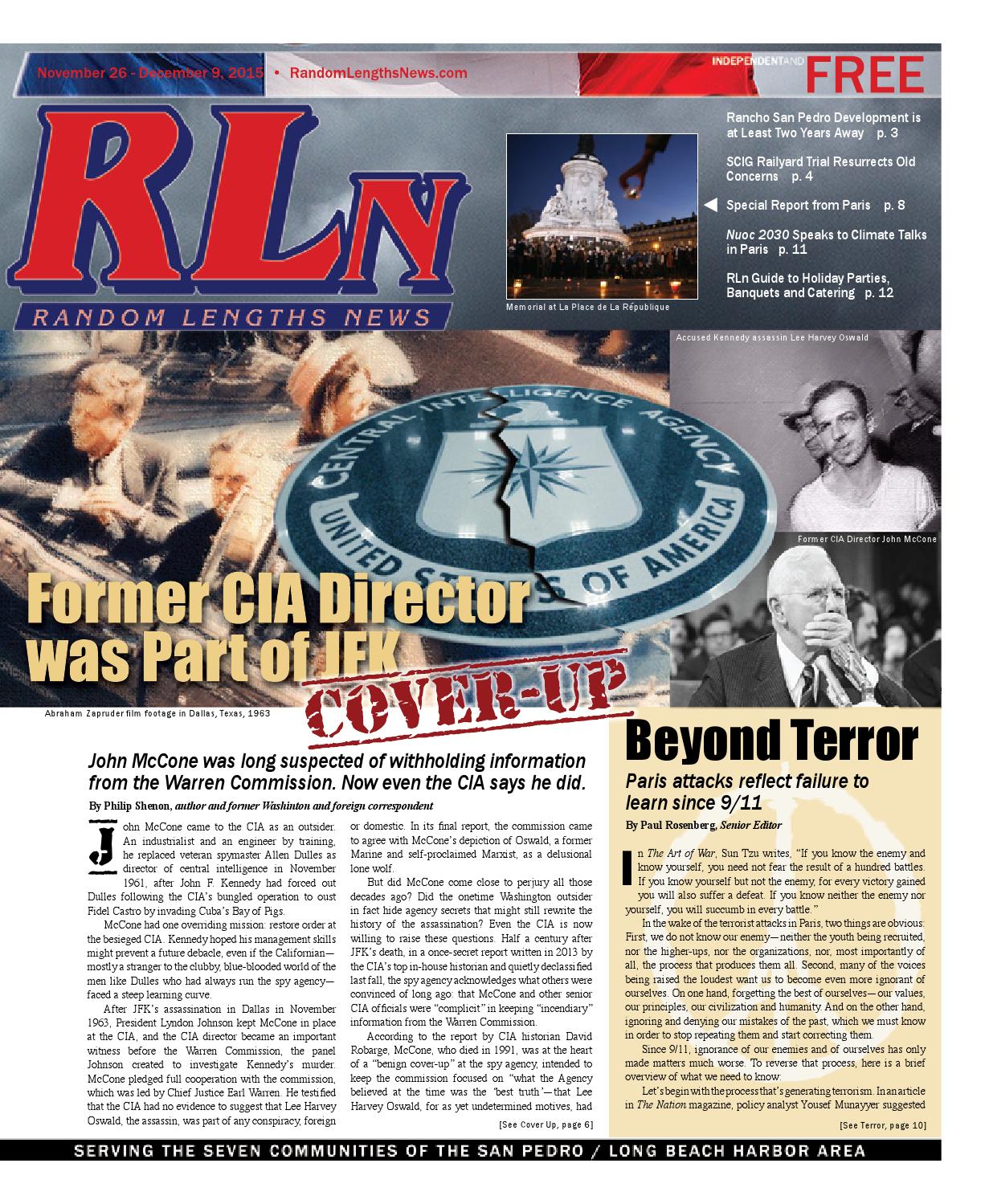 Random Lengths News 112615 by Random Lengths News Issuu