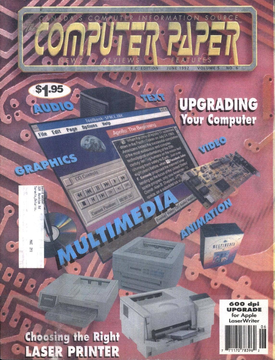 1992 06 The Computer Paper - BC Edition by The Computer Paper - Issuu