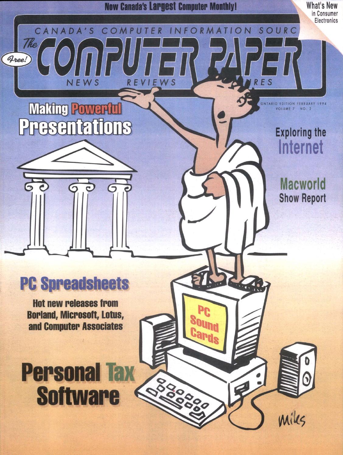 1994 02 The Computer Paper Ontario Edition by The Computer Paper Issuu