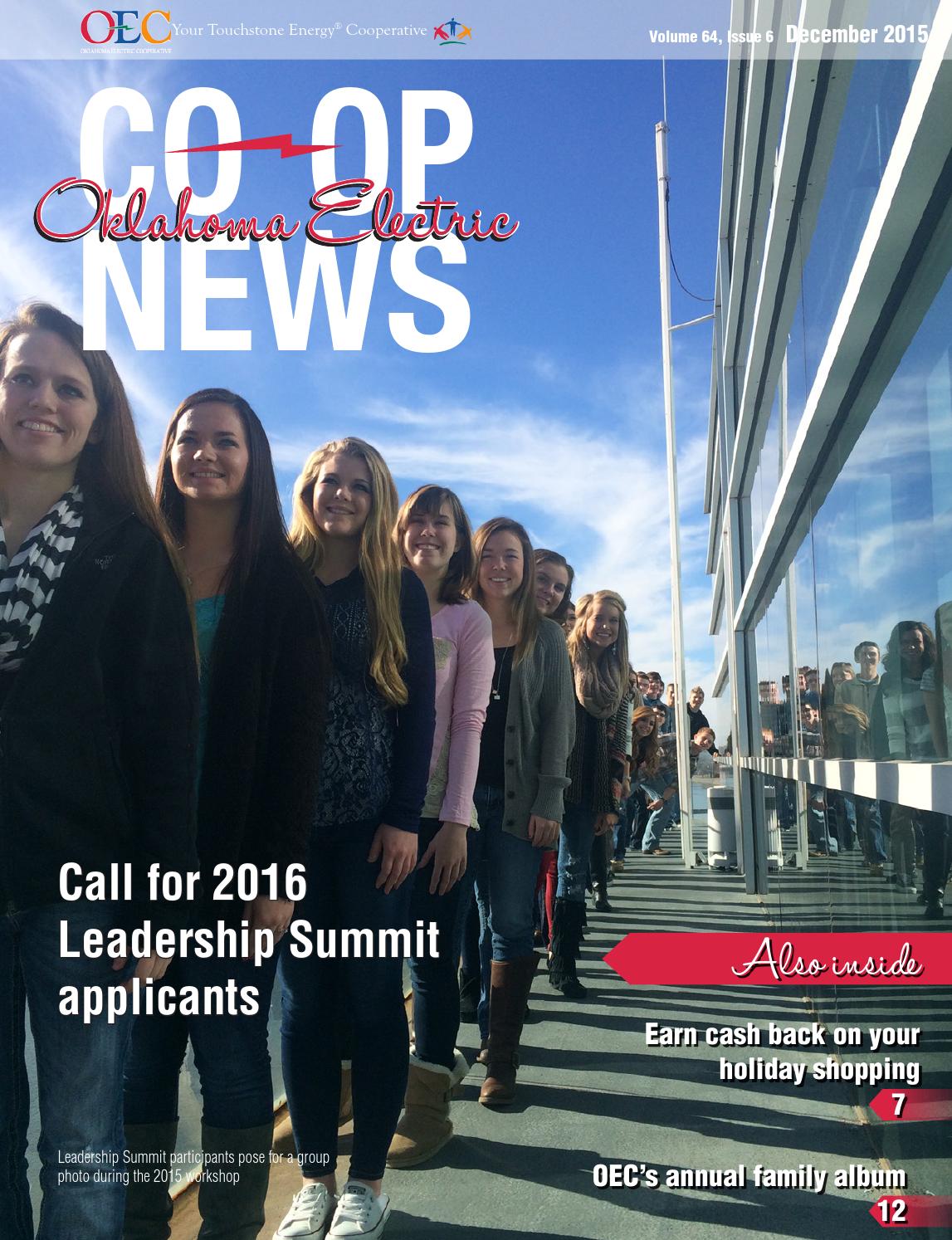 Oklahoma Electric Coop News December 2015 by Oklahoma Electric
