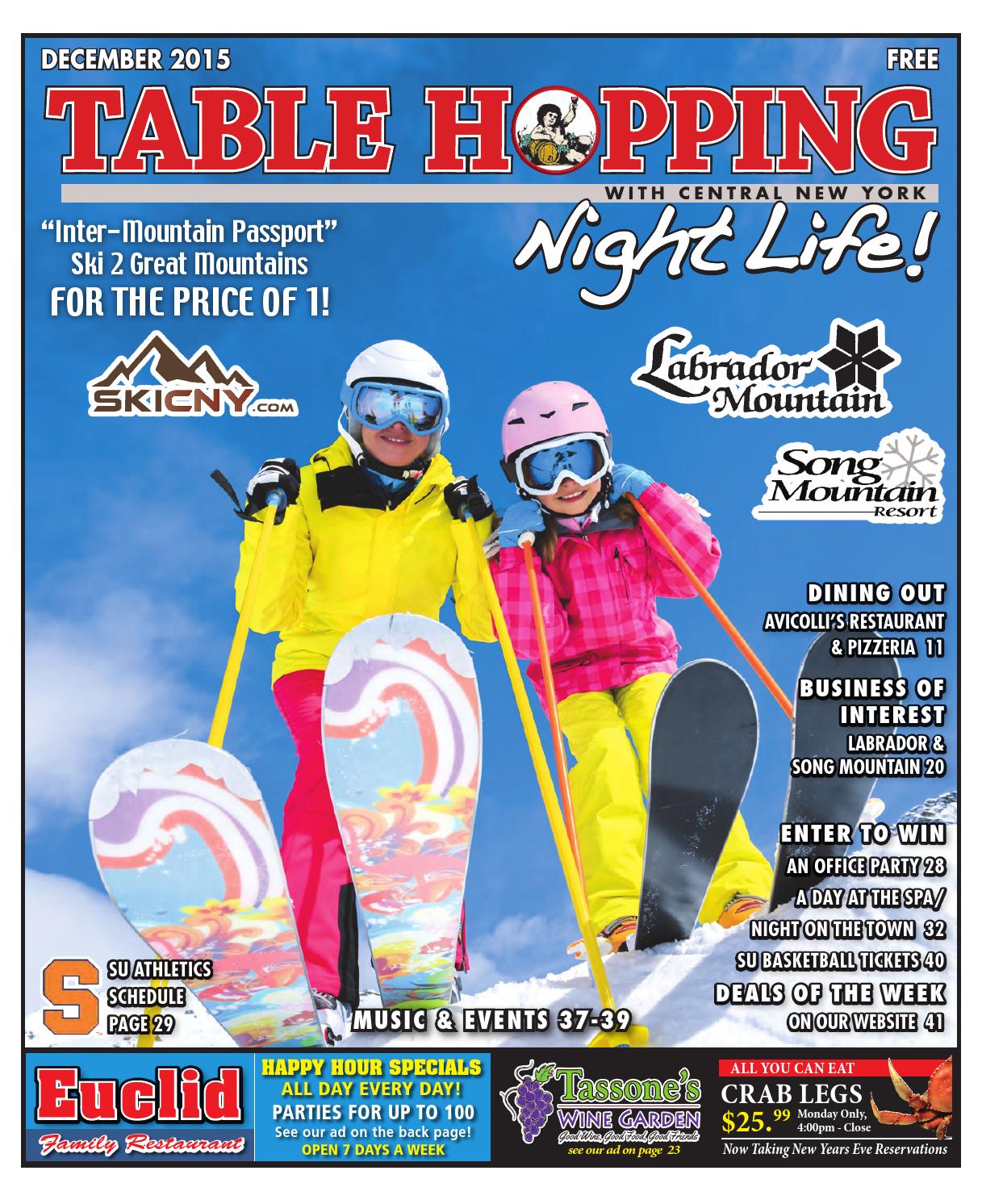 Table Hopping December 2015 by Table Hopping Issuu