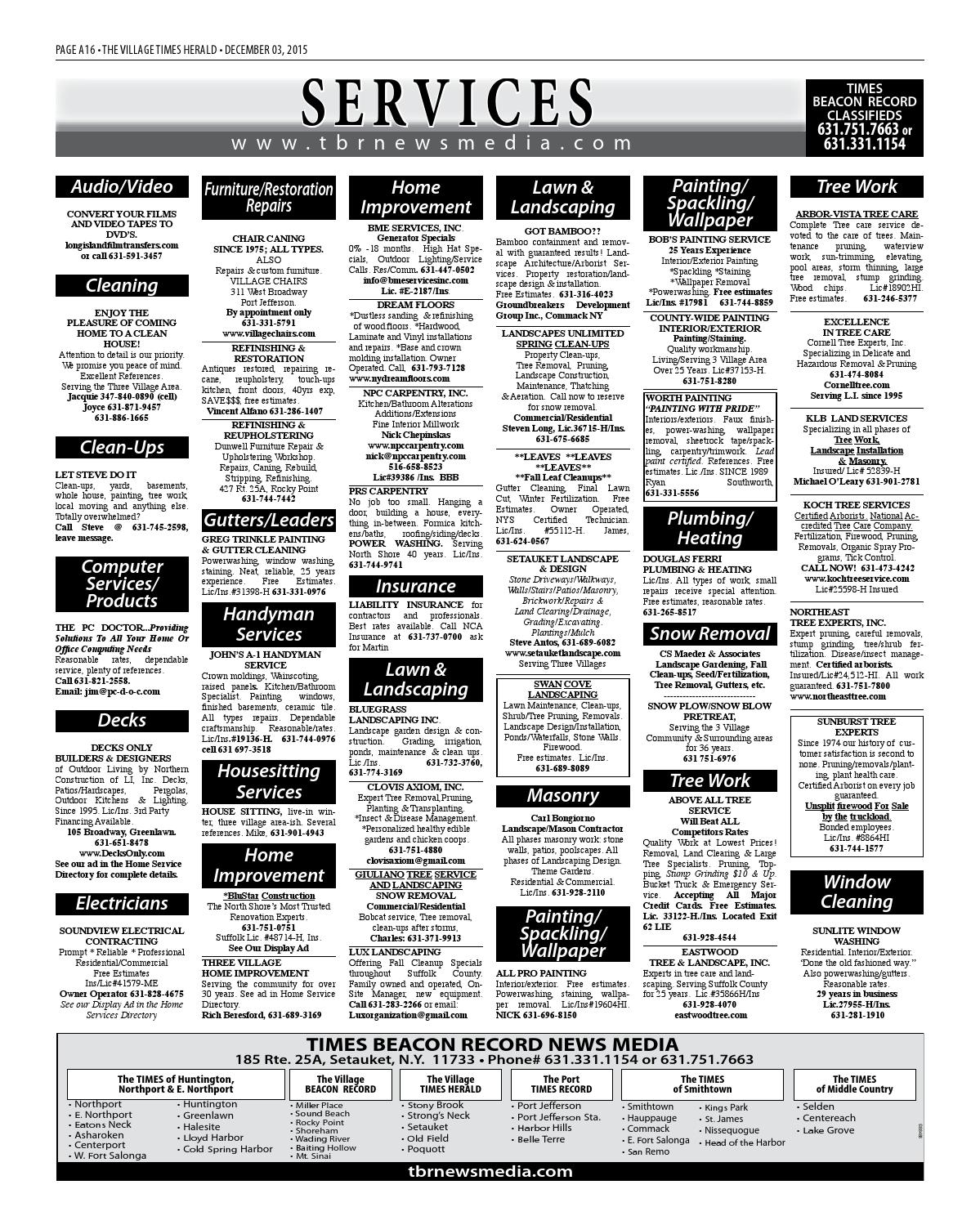 The Village Times Herald - December 3, 2015 by TBR News Media - issuu The Village Times Herald - December 3, 2015 by TBR News Media - issuu