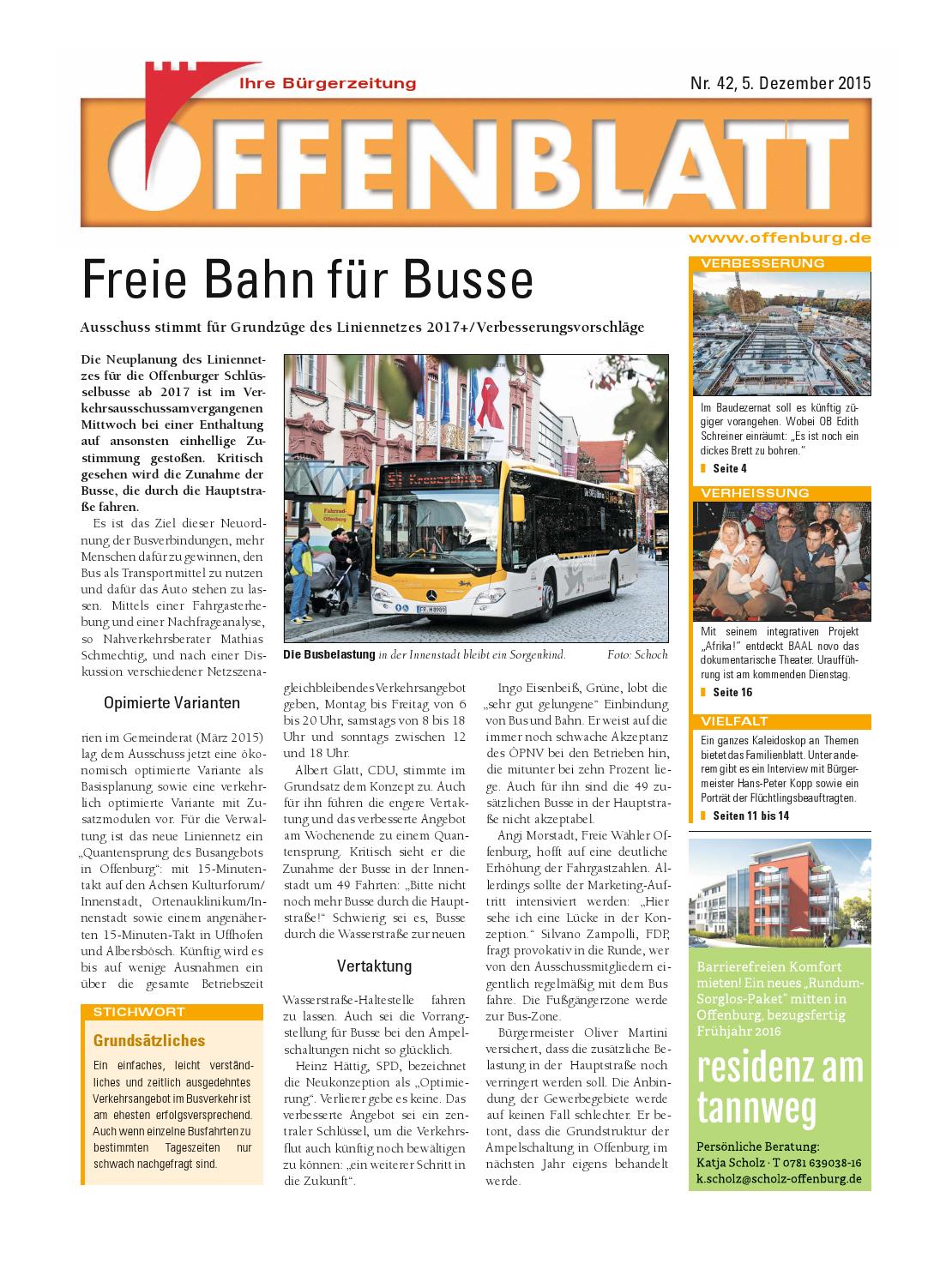 Screen Offenblatt 42 By Offenburg Offenblatt Issuu