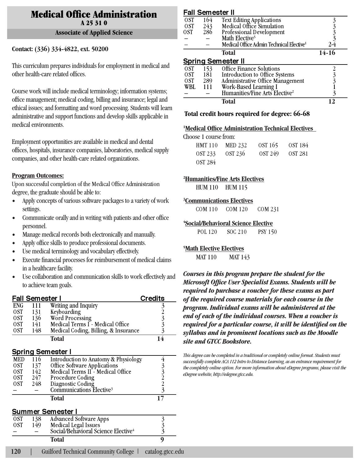 20152016 GTCC Student Catalog by Guilford Technical