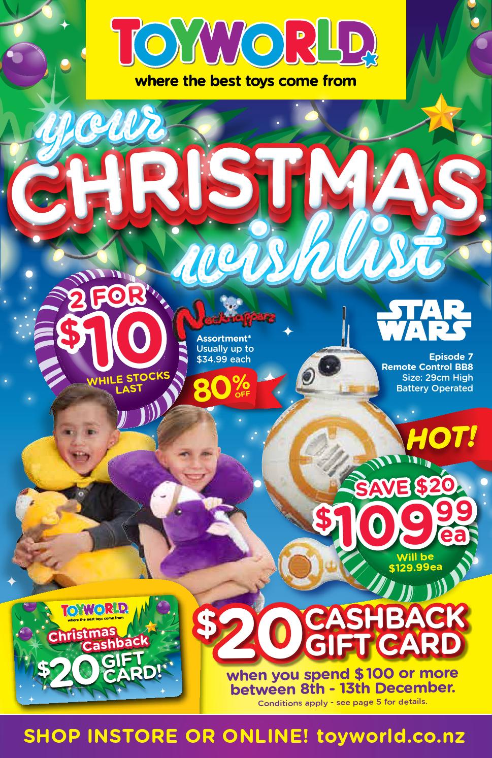 Toyworld Your Christmas Wishlist Catalogue by Associated Retailers